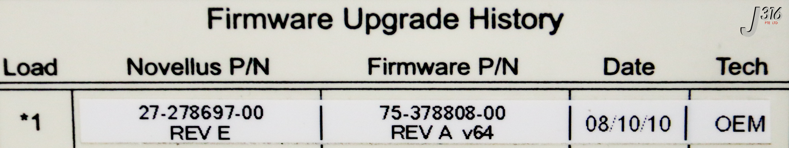 38551 NOVELLUS TRUST AUTOMATION C-2030-D01 (REFURB) 02-276537-00